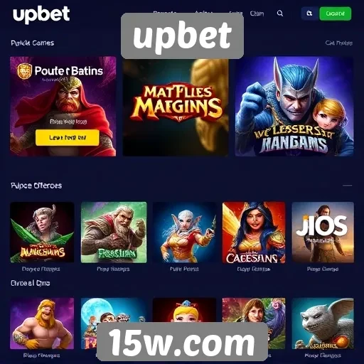 Análise das ofertas de jogos no site upbet